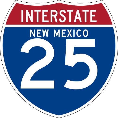 I-25 in New Mexico